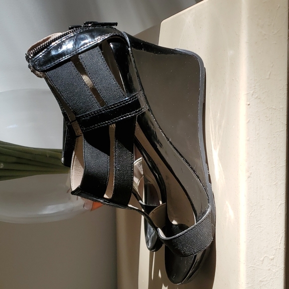 Black wedge sandals Kenneth Cole - Picture 5 of 8